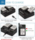 BM Premium NB-10L Dual Bay Battery Charger for Canon PowerShot G15, G16, G1X, G3X, SX40 HS, SX40HS, SX50 HS, SX60 HS Digital Cameras...