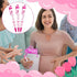 Woanger 36 Pcs Baby Shower Pens for Boys Girls Retractable Gel Pens Blue or Pink Baby Shower Favors Thank You Gifts for Guests(It's a Girl Style)...