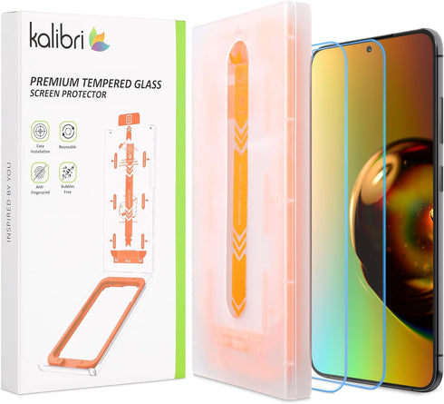 kalibri Tempered Glass Screen Protectors Compatible with Samsung Galaxy S23 Plus (Set of 2) - Screen Protector - Transparent......