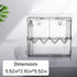 Fish Breeding Box Aquarium Fish Tank Hatchery Incubator Breeder Box Fish Breeding Tanks Acrylic White Breeder Isolation Divider Hatching Boxes wit...