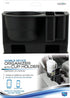 Custom Accessories 91129 Black Mobile Device Organizer with Cup Holder...