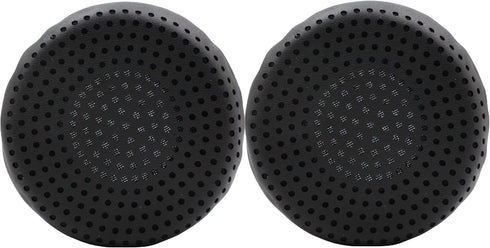 Grind Ear Pads Replacement Repair Accessories Porous Leather-Faced Ear Pads Compatible with Skullcandy Grind Wireless Earphones (Black)......