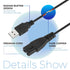ANTOBLE USB Vacuum Charger Cable for Intex Pool Cleaners 28620EP CL1704, 5V Cordless Rechargeable Handheld Vacuums Charging Power Supply for Intex...