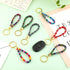 Junkin 24 Pcs Boho Surfer Key Chain with Golden Key-ring Bulk for Women Men Hippie Keychain Summer Festival Decorative Accessories Handmade Cute K...