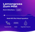 Indigo Wild Zum Mist Room and Body Spray - Lemongrass - 4 fl oz (2 Pack)...