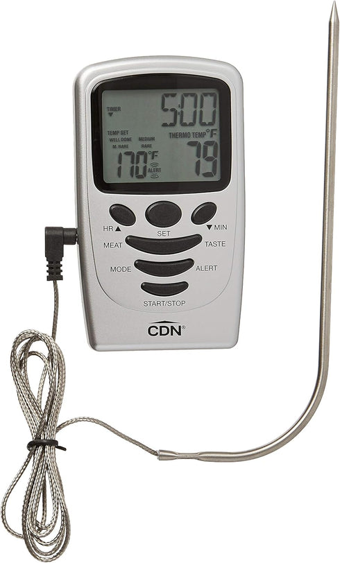 CDN Digital Programmable Probe Thermometer/Timer...