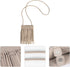 Hoce Women’s Leather Fringe Messenger Bag Large Hobo Crossbody Tassel Shoulder Bags, Gift for Mom Wife Girlfriend...