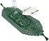 rockcloud Lace Table Cloth Runner for Wedding Banquet Decorations, Christmas Party Table Decor , Green, 13 x 35 Inch...