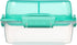 Sistema 1.24L Lunch Stack Square to Go Assorted Colours, Polypropylene, 1.24 Litre...