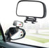 LivTee Blind Spot Mirror, Adjustable Mounted Blindspot Mirror HD Glass Wide Angle View, Side Rearview Mirror Universal, Black...
