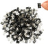 240Pcs Mini Binder Clips, 5/8 inch(15mm), Paper Clamps Small Size for Office Supplies, Black...