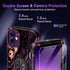 Compatible with iPhone 11 Case with Kickstand,Shockproof Heavy Duty 3 in 1 Full Protection Hard PC Bumper Drop Protective Case with 2 Screen Prote...