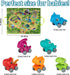 ALASOU 6 PCS Dinosaur Truck Car Toys with Playmat/Storage Bag|Baby Toys for 1 2 3 Year Old Boy|1 2 Year Old Boy Birthday Gift for Infant Toddlers|...