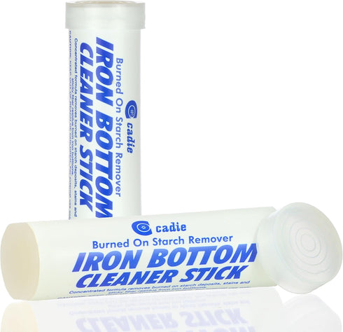Steam Iron Bottom Cleaner Stick – Removes Build-Up Starch, Melted Fabric, Glue from Hot Iron – Eliminates Sticky Residue On Any Iron Soleplate on ...