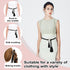 Women's Tassel Braided Waist Belt, Skinny Handwoven Belt with Ring for Dress Waist Belt...