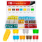 Nilight - 50016R 120 pcs Standard Fuse Assortment kit – 5, 7.5, 10, 15, 20, 25, 30 AMP – Regular APR/ATO (Open)/ATC Blade Fuses for Cars, Trucks, ...