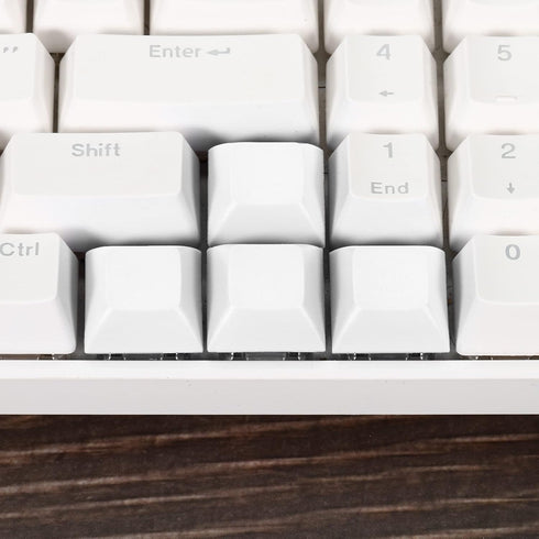 PATIKIL 1U Blank Keycaps, 10 Pack Universal PBT Keyboard Replacement Accessories for MX Mechanical Keyboard, White...