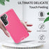 for Galaxy S22 Case, Rugged Shockproof Military Grade Bumper Phone Cover Armor Heavy Duty for Samsung Galaxy S22 (Hot Pink/White)...