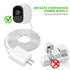 5FT Charging Power Cable Cord 9V for Arlo Pro Pro2, Arlo Q,Arlo GO, Essential Spotlight XL/XL 2nd, Wyze Cam Pan v3 v2,Netvue,Blink,Yi Home Camera,...