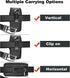 Takfox Phone Holster for Samsung Galaxy S24 Ultra S23 Plus S22 S21 FE S20 Note 20+,A03S A15 A54 A23 A12 A13 A14,iPhone 15 Pro Max Nylon Cell Phone...