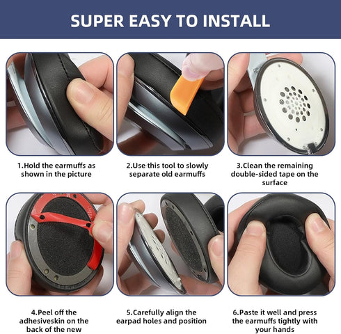 Earpads Cushions Replacement for Beats Studio 2 & Studio 3 Wired & Wireless On-Ear Headphones, Improved Comfort, Black......