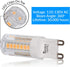 Simba Lighting G9 LED Light Bulb (5 Pack) 4W T4 40W Halogen Replacement for Pendants, Ceiling Lights, Desk Lamp, Wall Sconce, 120V JCD Bi-Pin Base...
