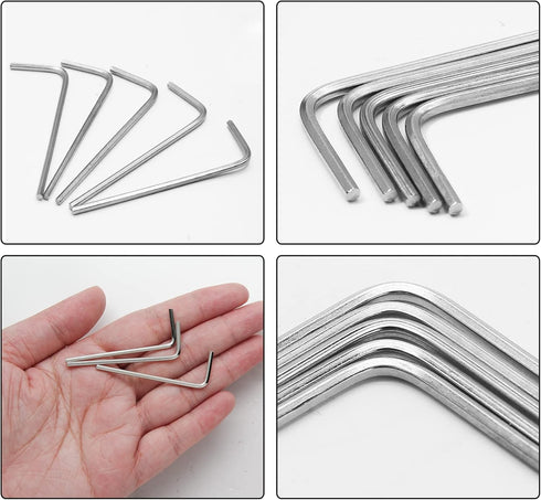 20 PCS 3mm Allen Wrench L-Shaped Hex Key Wrench, Metric Small Allen Key Hexagon Wrench Tool Hex Spanner Wrench Set, Hex Key Replacement Hexagon He...