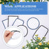30 Pieces Sublimation Patches Fabric Iron-on Blank Patches 3 Shapes Repair Embroidery Sublimation Blank Hat Embroidery for DIY Crafts, Caps Clothe...