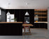 17.7"x118" Black Wallpaper Wood Peel and Stick Wood Contact Paper Black Wallpaper Wood Black Contact Paper Self Adhesive Wallpaper For Wall Counte...