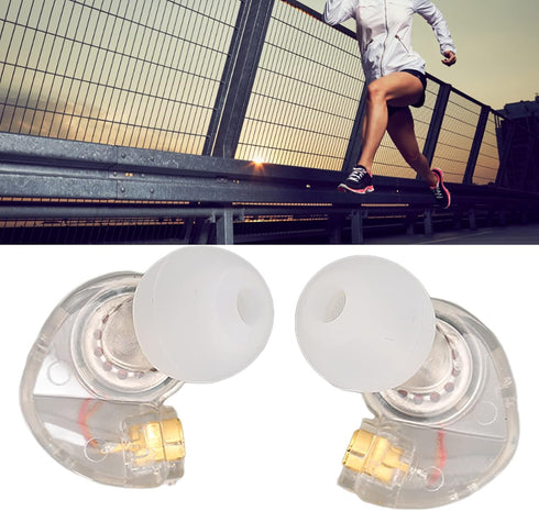 Earphone Head Replacement for SE215 SE315 SE535, Pluggable Detachable HiFi Earpiece Head,Sports Earphone Earbud Head, for Interface Cable(Transpar...