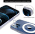 iPhone 12/12 Pro Clear Case 6.1 - MagSafe Compatible, Magnetic Metal Kickstand, Slim Shockproof Protective...