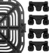 Air Fryer Rubber Bumpers, 4 Packs Air Fryer Replacement Parts for Instant Pot Gourmia Cosori and other Air Fryers, Air Fryer Accessories Silicone ...