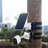Outdoor Camera Mount, Pole Mount Bracket for Security Cameras, Battery Cameras, Outdoor Trail Camera or Solar Panels, 360° Rotating Adjustable Sur...