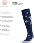 adidas Speed 3 Soccer Socks (1 Pair), Team Navy Blue/White, Medium...