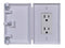 Baby Toddler Pet Resistant Electrical Safety Cover Guard for Home and Business, Made in USA, Compatible with Decora Leviton Legrand, Modern Wide O...