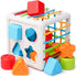 LiKee Ultra-Large Shape Sorter Baby Toys Include 8pcs Sensory Pieces, Toddler Toys for Age 1-2 Boys Girl Birthday, Infant Montessori Toys Bins for...