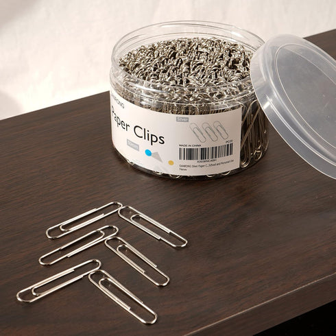 Silver Jumbo Paper Clips, 270pcs 2 Inch (50 mm) Paper Clip, Large Paperclips Great for Office School and Personal Use(2 in, Silver)...