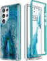 Esdot for Samsung Galaxy S22 Ultra Case,Military Grade Passing 21ft Drop Test,Rugged Cover with Fashion Designs for Women Girls,Protective Phone C...