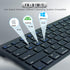 Bluetooth Keyboard for Mac Ultra-Compact Wireless Keyboard, Compatible with MacBook Pro/Air, iPad Laptops and PCcompatible Windows Android (Black)...