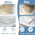 Caulk Tape Self Adhesive, 2 Rolls Waterproof Toilet Caulk Strip, Toilet Sealer Around Toilet Base, Traditional Caulking Replacement, Caulking Tape...