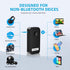 Smof Aux Bluetooth Adapter for Car,Bluetooth 5.0 Receiver/Portable Hands-Free Call/Car Stereo Music/Noise Cancelling/Wireless Audio Adapter with M...