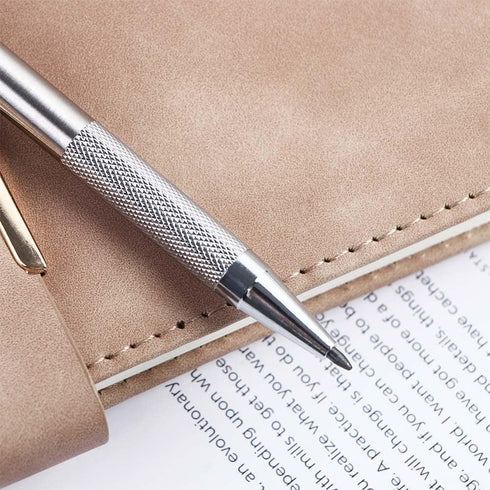 5Pcs Stainless Steel Mechanical Pencil HB Black Pencil Writing Supplies Sketch Drawing Automatic Pencil Stationey for Students...