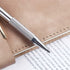 5Pcs Stainless Steel Mechanical Pencil HB Black Pencil Writing Supplies Sketch Drawing Automatic Pencil Stationey for Students...