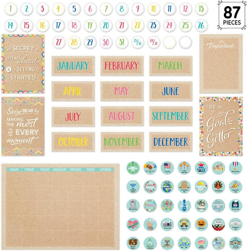 CTP Krafty Pop Calendar Set Bulletin Board (Creative Teaching Press 10874)...