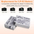 LP-E5 LPE5 LP E5 Battery and Smart LED Display Dual Channel Charger Compatible with Canon EOS Rebel XSi, Rebel T1i, Rebel XS, 1000D, 500D, 450D, K...