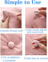 30 Pcs Duvet Pins Comforter Pins Curtain Pins Duvet Clips Affordable Sets,Use as Duvet Donuts,Curtain or Drape Pins,or to Secure Upholstery (White...