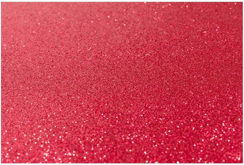 Time 4 Craft Glitter Paper - Sparkle up Your Creations with 11.8" x 8.3" Red Color 235g Sheets, Ideal for DIY Crafts and Art Projects, 12 pcs...