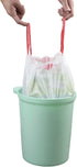 4 Gallon Drawstring Garbage bags, 120 Counts, White, Small Trash Can Liner...