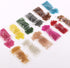 Approx 7200pcs 2mm Glass Tiny Seed Beads for DIY Jewelry Making Total 12colors...