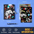 WERNNSAI Kids Diary Set for Boys Game Journal Kit - Kids Luminous Journal with Lock and Keys, Boys Game Diary, Video Game A5 Lined Writing Noteboo...